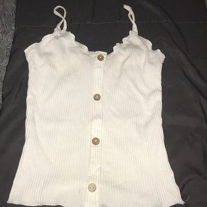 White cami top